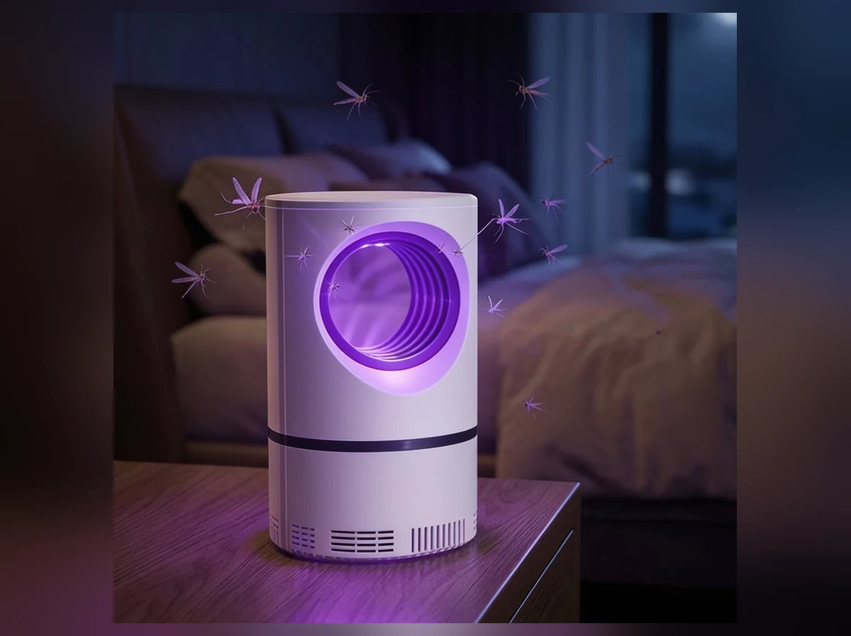 ZapiTrap™ LureWave™ UV Vortex Suction Insect & Mosquito Trap Lamp Package Contents